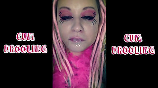 Cum drooling with slurping sounds extended