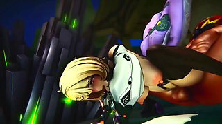 Zenless Zone Zero - Yidhari and Lucia Wild Group Sex Scene - 3D Hentai Animations