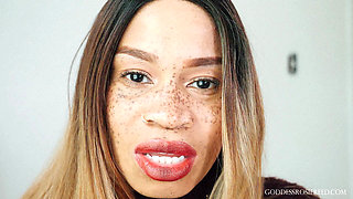 Learn From Rosie 7- Ebony Femdom Goddess Rosie Reed Mental Domination Slave Training Programming