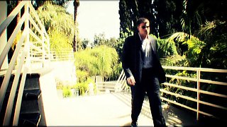 Old guy comes from work and finds a whorey teenie at the pool to fuck