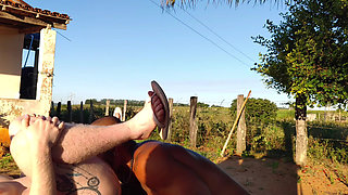 I WENT TO VISIT MY FARM AND ENDED UP HAVING SEX WITH THE COWBOY HE FUCKED ME LIKE A SLUT