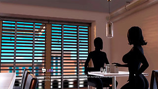 Croft Adventures Hentai Game Parody Ep.5 Lara Find a BBC Gloryhole in the Library Restroom!