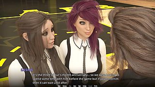 Cartoon movie, teen cosplay, hooter-sling