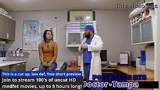 Nurse Zombae Gets Medical Exam by Doctor Tampa - POV Fetish with Real Orgasm