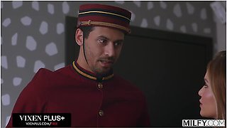 Alex Jones - Luscious Milf Uses Bellboy For Her Pleasure