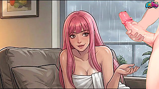 Fucking My Girlfriend's Stepbrother in Her Face - 2D Animation