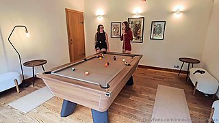 Fetish brunette lesbian licks and fingers sweet pussy