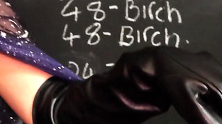 A Treat of Witchy Glove Worship