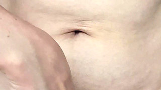 My penis playing with my wife's pussy
