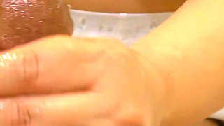 Stepsister Made Me Watch Her Big Tits in Sports Bra She Gave Me Handjob and Make Me Cum