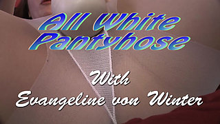 All White Pantyhose