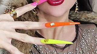 Worship My Extremely Long Neon Nails, Satan and Furs