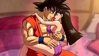 Goku Balls Deep in Pregnant Wife's Ass - First Time Anal