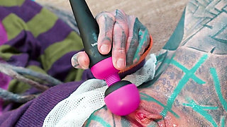Extreme Anal Fisting Sessions for Tattooed Chick