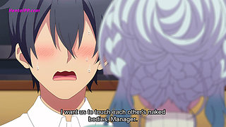 The Ring Glows Hotter as She Returns to Him, and the Yuki-Onna Widow Spreads Her Ass on the Tatami, Begging Him to Breed Her