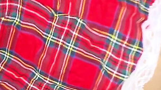 Hot Steps Sis in College Dress with Milking Boobs Punished Hard