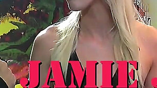Blonde Slut’s First Ggg Bukkake - Face Covered in Cum After Riding