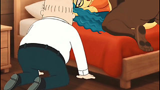 Stranger Fucks a Married Housewife in Front of Her Cuckold Husband