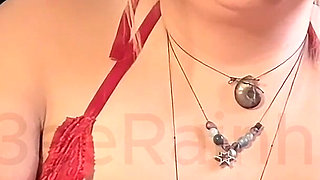 Sexy Chainsmoking BBW MILF Works & Posing in Red Patent Pumps
