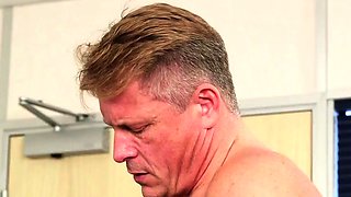 CFNM office ladies giving head in public