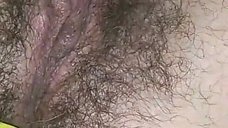 Very Hairy Pussy and Legs, Fingering, Foofetish, Close-up Big Pussy Lips From Ginnagg