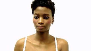 South African Babe With Black Beauty