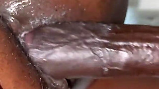 Monster Black Cock Destroys Savana Ebony Pussy