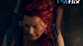 Lucy Lawless Funbags Sequence in Spartacus: Gods Of The Arena