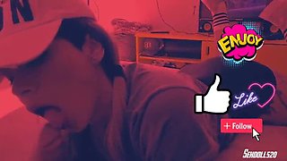 First-Person Fitness Babe - Surprise BJ for Stepbro after Gym - Sexdoll520