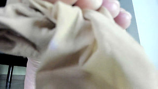 Sniff My Nylon Socks