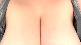 Big boobs milf masturbates with her dildo