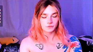 Small tits shemale bonked by 2 horny guys