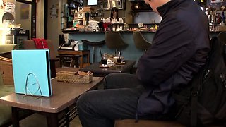 A nylon and foot fetish