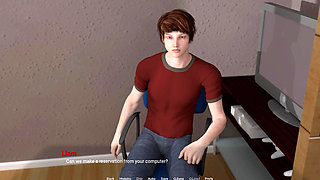 Away From Home 10 Eva's Underwater Ass Rub on Liam's Dick at Pool Party