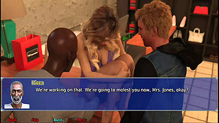 The office wife #18 - Nate and Angelo fucked Stacy at work.