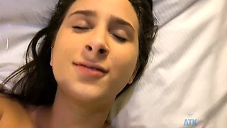 Ashley Adams creampie, anal, and titty fucking good time