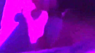 Candy Crush, Queen Kimi, Von Poison and Luna Olvr Smoking with Their Feet, Stripping and Kissing