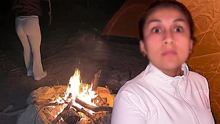 Best Friend's Girlfriend Cheats on Camping Trip - Hot Screaming Mountain Sex