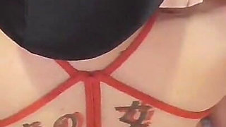 Mayu No56, Shaved, Tortoise Shell Binding, Full Head Mask, Graffiti,, Semen Drinking, Convulsive Orgasm Pr