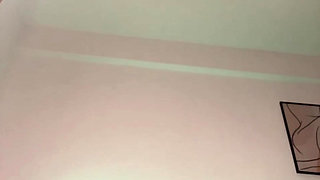 Anal fucking with hige dildo with jucielussie and pussy play