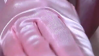 Blond Real Princess Nylons Foot Worshop and Footjob