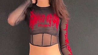 I Love to Walking Covered in Cum! Please Cum on My Face! - Public Cumwalk on Street