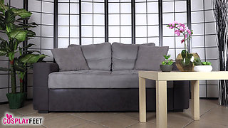 A Taunting Massage with a Sexy Maid