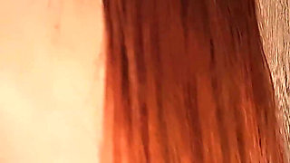 Busty Redhead with a Big Ass Gets Fucked in Bed by Her Boyfriend's Secret Lover