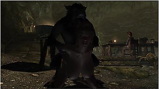 Andreas Werewolf Gang Bang A Skyrim Story