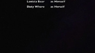 Part 3:- Domina Satana and Lanista Bear collars their slutty whore