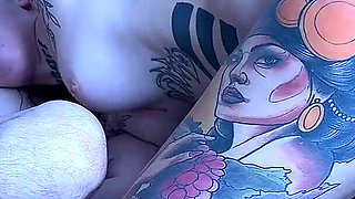 Wild Tattoo 2/3 - My Stepson Meets a Tattoo Artist and Wants One; in the End We Both Don't Have a Tattoo but We Fuck Her