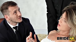 Cheating Hentai Bride with Small Tits in Wild Harem