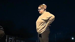 Thick BBW Wife Public Sex on a Chilly Morning! Badblondiemonroe