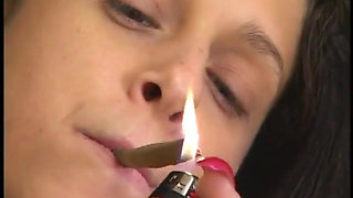 Streaming Movie From Alexxxis Tyler of Naked Girls Smoking